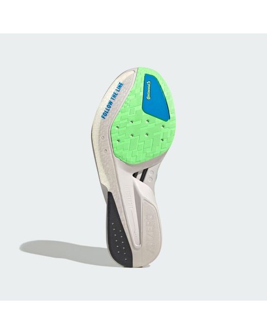 Adidas Blue Adizero Boston 13 Running Shoes for men