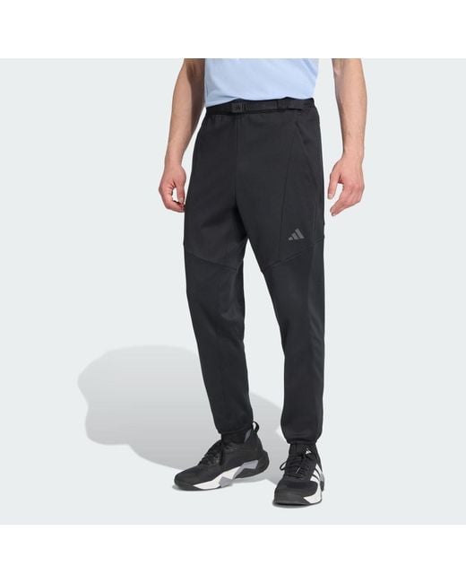 Adidas Gray D4T Climawarm Joggers for men