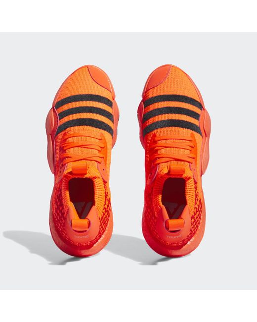 Adidas Orange Trae Young 2.0 Shoes