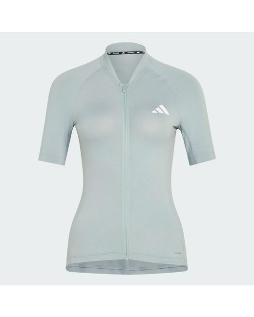 Adidas Blue Essentials Cycling Jersey