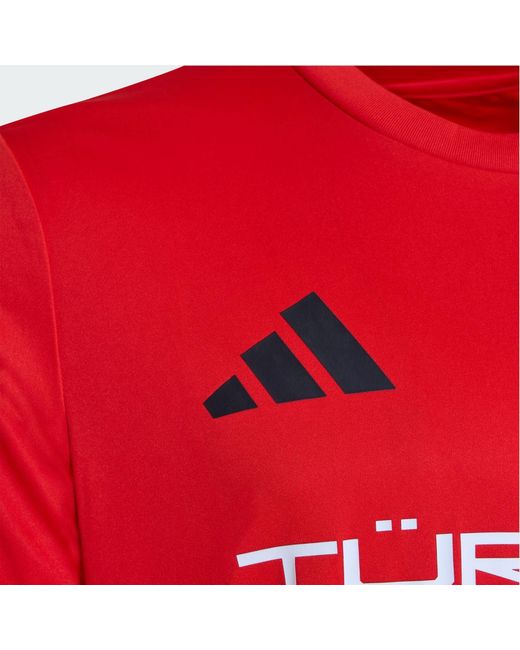 Adidas Red Fifa World Cup 26 Turkey Jersey for men