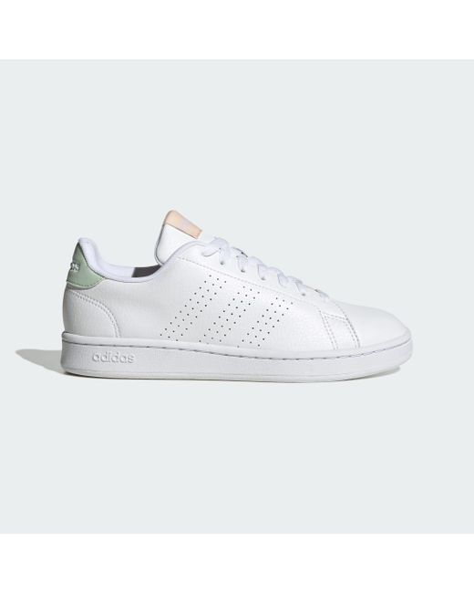 Adidas White Advantage Shoes