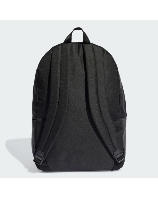 Adidas Black Classic 3 Bar Logo Backpack