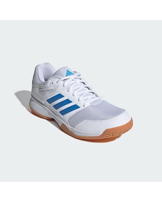 Adidas Blue Speedcourt Indoor Shoes for men