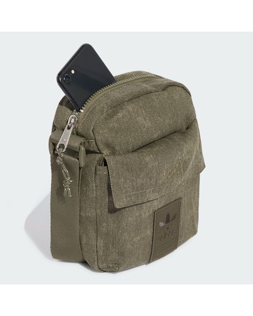 Adidas Green Washed Item Bag