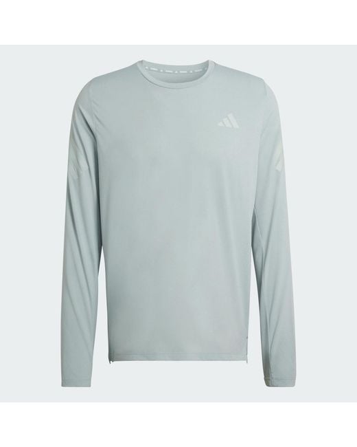 Adidas Blue Adi365 Iconic/ Running Longsleeve for men