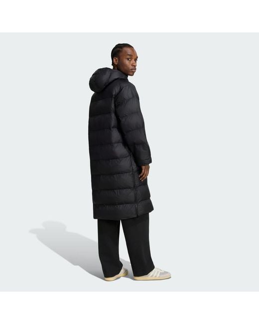 Adidas Black Long Regen Jacket for men