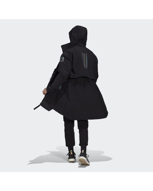 adidas Myshelter 4in1 Parka in het Zwart | Lyst NL