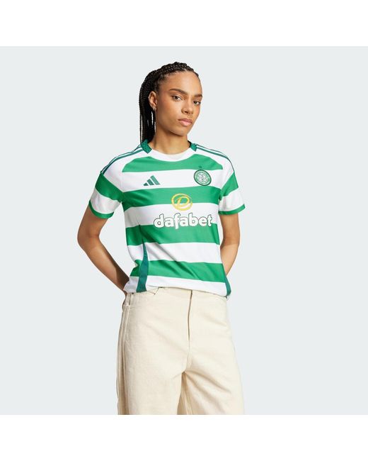 Adidas Green Celtic Fc 24/25 Home Jersey