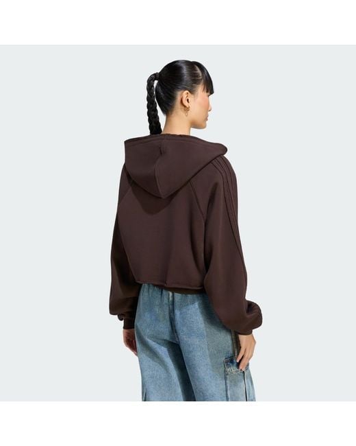 Adidas Originals Brown Sweatshirt Adidas Sst Double Front Hoody