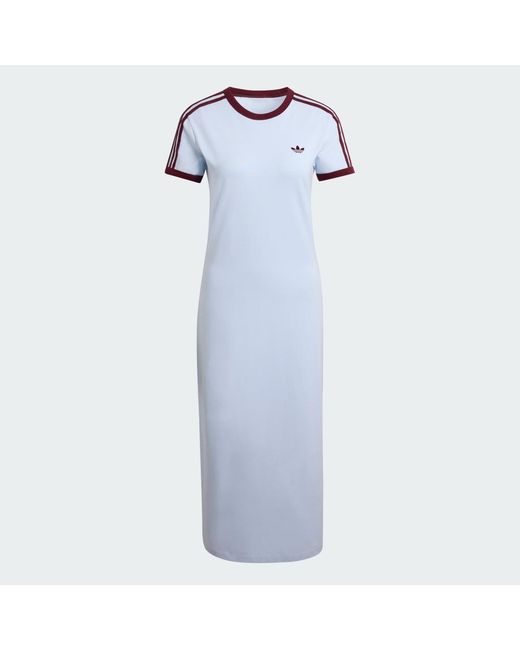 Adidas Blue 3 Stripes Dress (Slim)