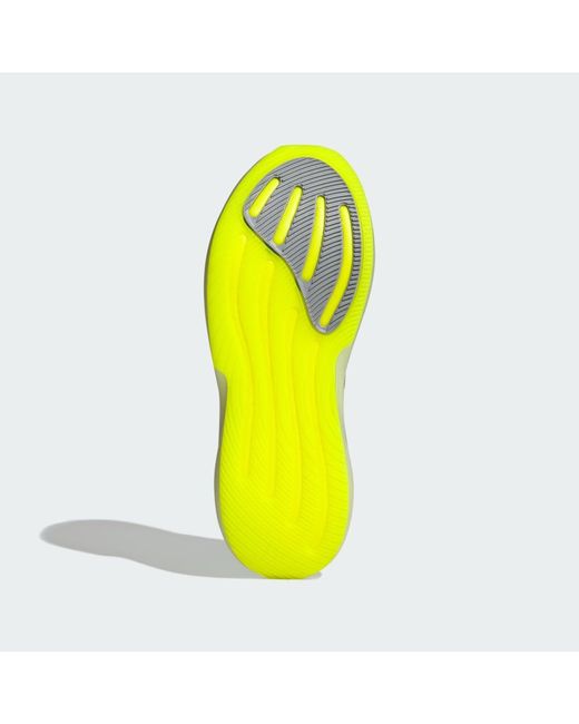 Adidas Yellow Supernova Glide Sneakers for men