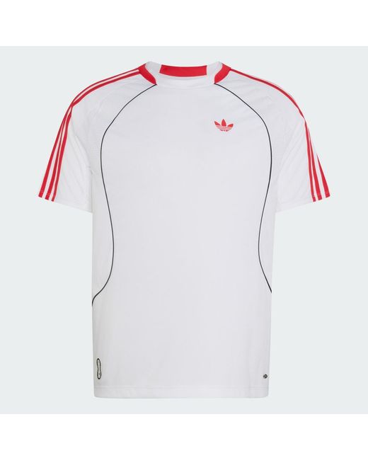 Adidas White Teamgeist 26 Jersey for men