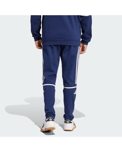 Adidas Blue Squadra 25 Sweat Tracksuit Bottoms for men
