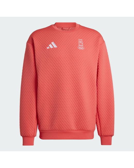 Adidas Poc Xploric Crew Neck Pullover in Red für Herren