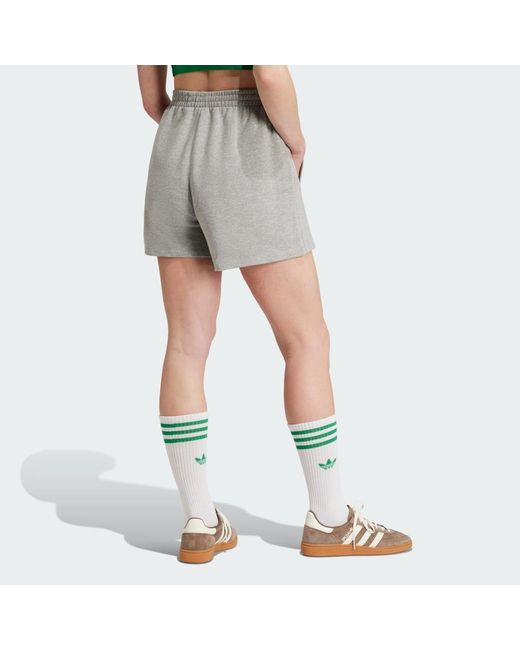 Adidas Gray Essentials French Terry Shorts