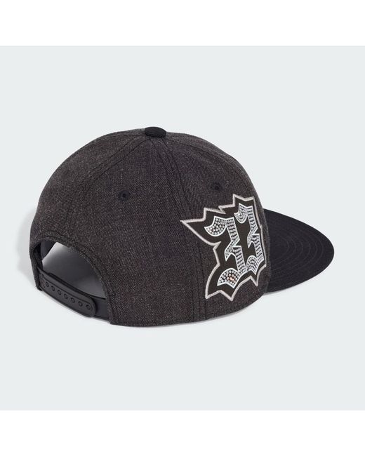 Adidas Black Premium Rhinestone Cap