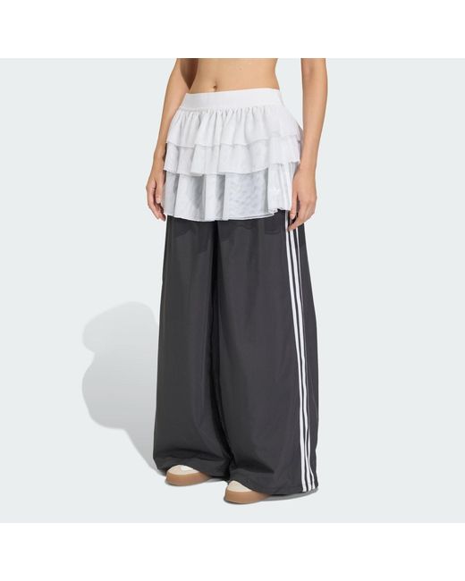 Adidas Black Originals Lace Adilenium Fb Tp Trousers