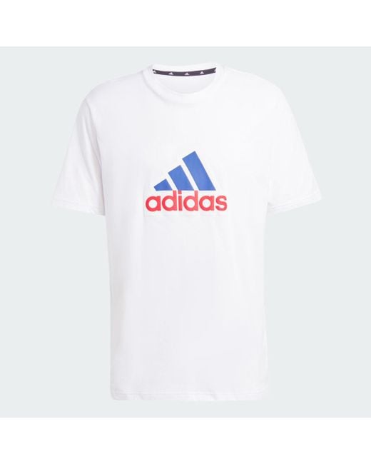 Adidas Future Icons Badge Of Sport T-Shirt in White für Herren