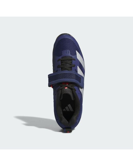 Adidas Blue Adipower Weightlifting 3 Shoes