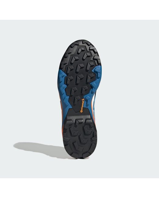 Adidas Originals Blue Terrex Skychaser Gore-Tex Hiking Shoes for men