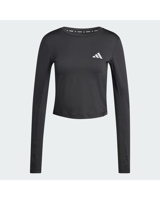 Adidas Black Adi365 Running Essentials Longsleeve Shirt