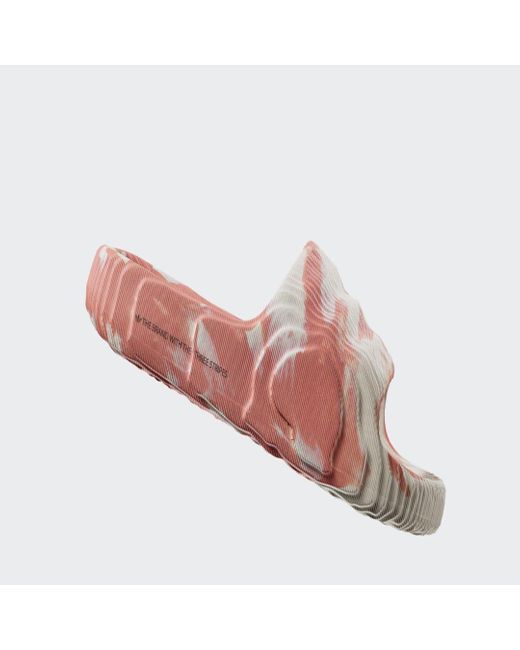 Adidas Pink Adilette 22 Slides for men