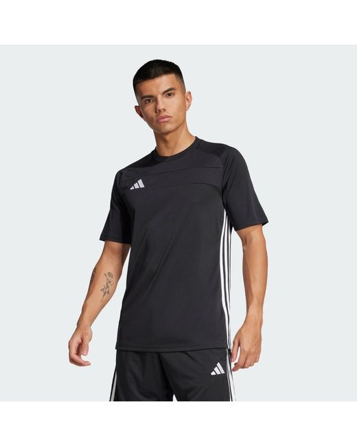 Adidas Black Tiro 25 Essentials Jersey for men