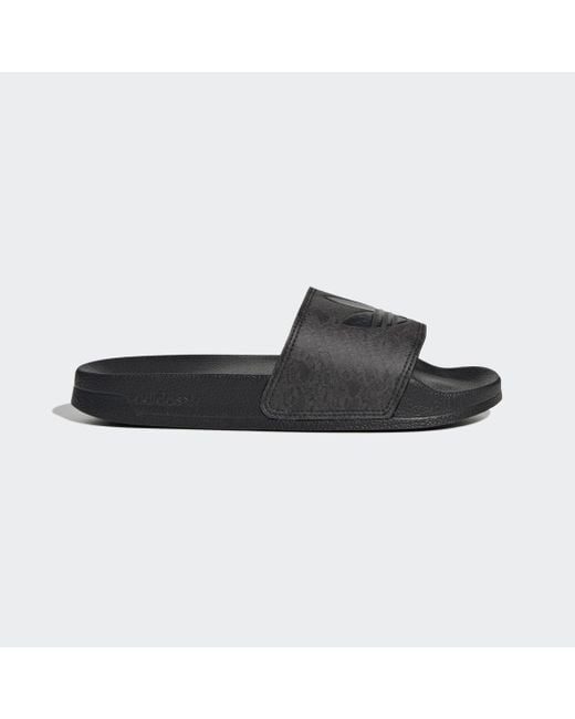 Adilette Lite Slides di Adidas in Black