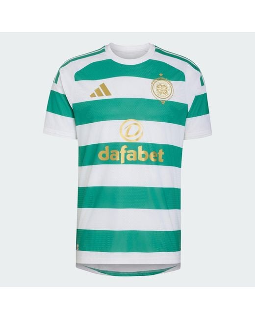 Adidas Green Celtic Fc 26/27 Home Authentic Jersey for men