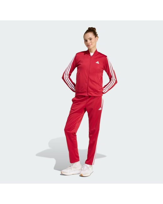 Adidas Red Dayready Tracksuit