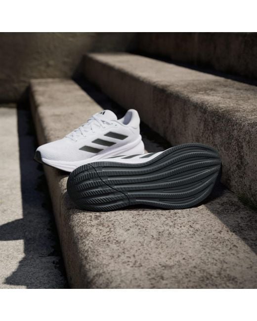 Adidas White Response Shoes for men