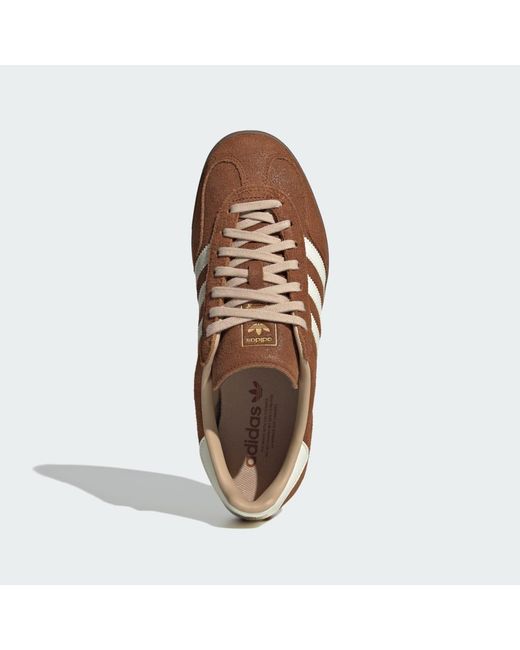 Adidas Brown Gazelle Indoor Shoes for men