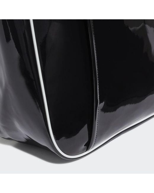 adidas black leather bag