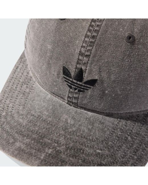 Adidas Gray Baseball Cap Washed