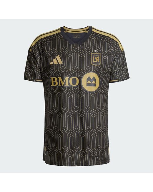 Adidas Black Lafc 26/27 Authentic Home Jersey for men