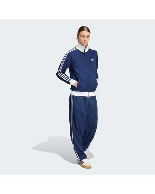 Adidas Blue Beckenbauer Track Top for men