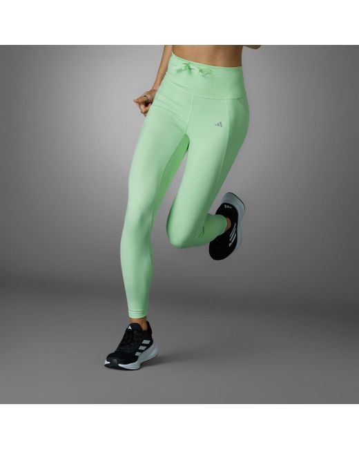Adidas Green Running Essentials 7/8 Leggings