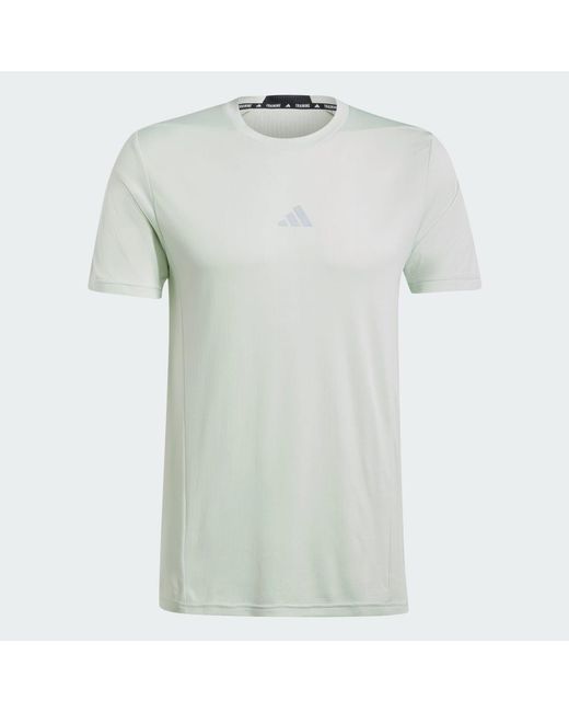 Adidas Originals Multicolor Designed For Training Hiit Workout Heat.Rdy Tee for men