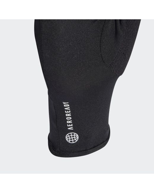 Adidas Black Aeroready Gloves