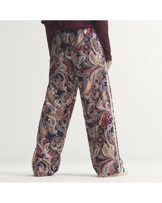 Adidas Pink Liberty London Firebird Satin Trackpant