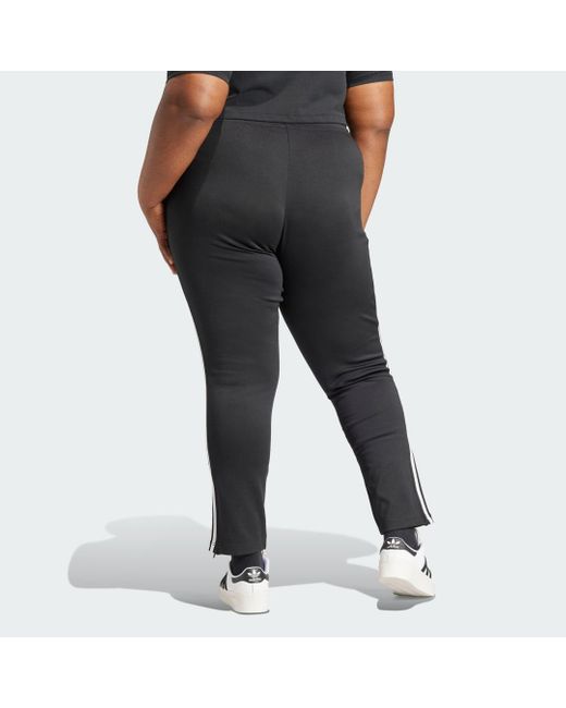 Adidas Black Plus Size Superstar Track Pants