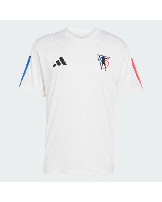Adidas White Jude Bellingham Training Tee for men