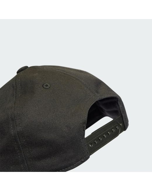 Adidas Originals Black Metallic Trefoil Baseball Cap