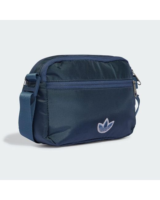 Adidas Blue Premium Essentials Small Airliner Bag