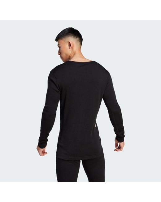 Camiseta interior manga larga Xperior Merino 260 adidas de hombre de color  Negro | Lyst