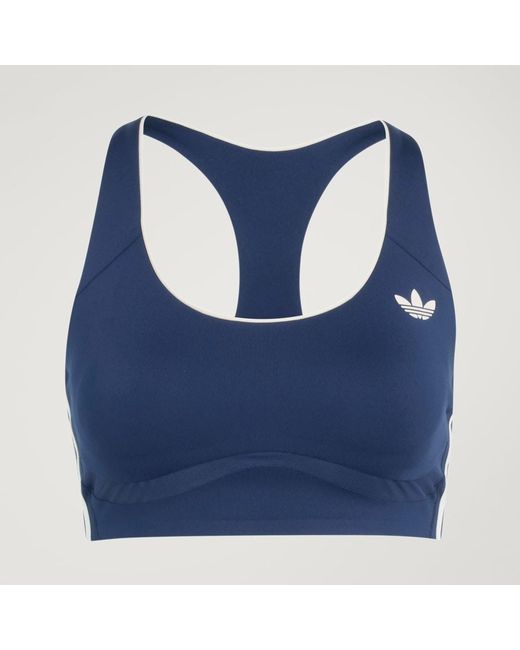 Adidas Blue Originals Sport Medium Support Bra