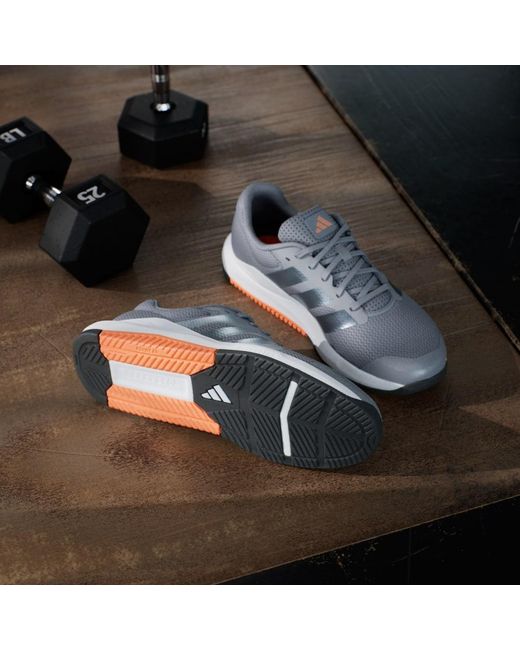 Adidas Blue Dropset Base Training Shoes for men