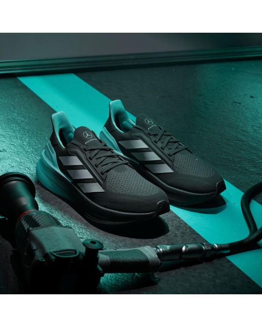 Adidas Blue Ultraboost 5 Mercedes Amg Petronas F1 Team Shoes for men