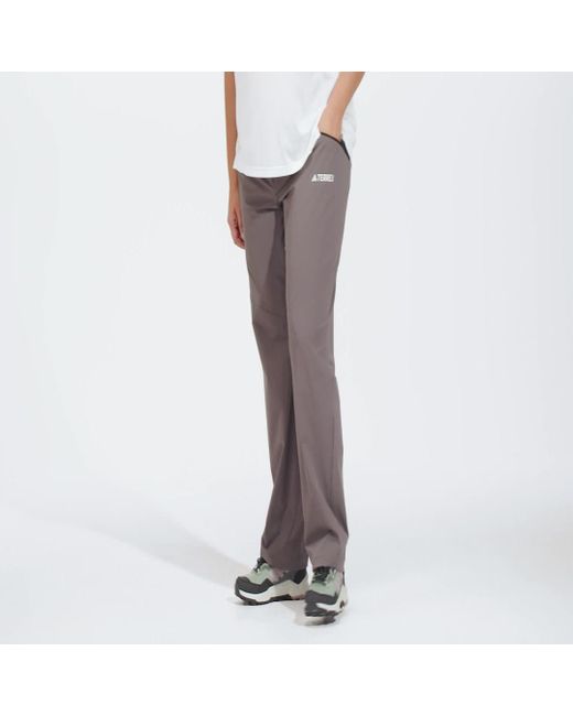 Adidas Gray Terrex Xperior Trousers (plus Size)